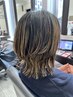 【人気No2】　カット+白髪染めカラー+3STEPトリートメント￥17050⇒￥11935
