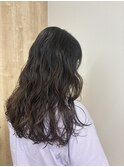 ロングパーマ