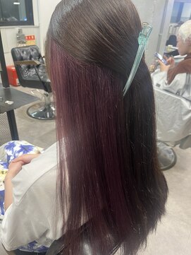 エイト 池袋店(EIGHT ikebukuro) インナーピンクラベンダーカラー