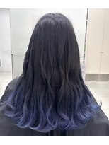 アライブ ハラジュク(ALIVE harajuku) 【ALIVE 夕貴】ブルーラベンダーグラデーションカラー