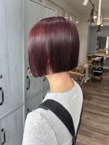 シュシュバイジャガラ 千葉駅北口店(chou chou byJAGARA) ボルドーレッド【chouchou千葉・千葉駅】