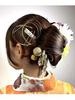 麻生一輪&nbsp;ヘアセット