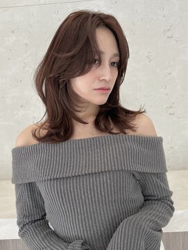 コール ネックス ザ サロン 表参道(COALL nex the salon) 大人レイヤー　ミディアム