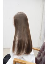 アリー 原宿 表参道(ALLY)&nbsp;ALLY稲木 髪質改善×ブリーチなしグレージュカラー