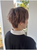 ショート/ピンクベージュ/ベージュ/トリートメント/ブリーチ