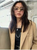 薬院 今泉 レイヤーカット ブリーチなしダブルカラー