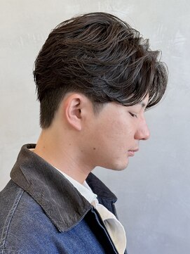 エリマバイフィフス 調布(elima by fifth) 調布メンズパーマフェザーパーマシャドウパーマセンターパート
