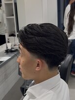 グルーマーズクレッジ 渋谷店(GROOMER/S CREDGE)&nbsp;men's/メンズ/メンズカット/刈り上げセンターパート/渋谷
