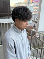 ラヴィット 横浜店(LUVIT)&nbsp;メンズパーマ ツイストスパイラル マッシュパーマ 刈り上げ