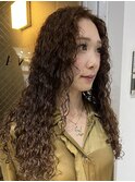 ハードパーマ　スパイラルパーマ　外国人風パーマ　