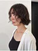 ショートボブパーマ/ゆるふわ/レイヤーボブ