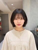 サンド 池袋 2nd(sand) レイヤー/ショート/地毛風縮毛矯正/オージュアトリートメント