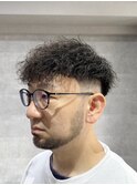 スペインカール×フェード