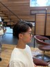 【学割U24・土日限定】メンズカット+カラー