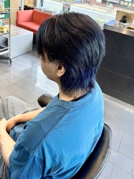 カットハウス ルーシーズ(CUT HOUSE RUCY'S) デザインカラー/メンズウルフ/エンドカラー/川崎/横浜/鶴見
