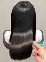ヘアメイクボッカ(hair make Bokka)&nbsp;小松／髪質改善×暗髪ストレートロング