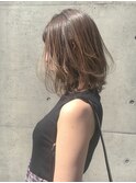 medium(ミルキーベージュ、グラデーションカラー、こじはる風)