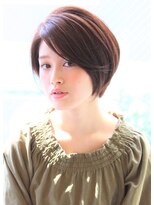 レウナ 外苑前(Reuna)&nbsp;【３０代４０代50代】大人女性におススメひし形ショートボブ