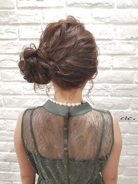 メルク(merc.) ゆるふわ☆サイドアレンジ【merc.松下】