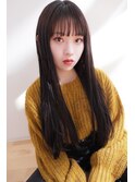 王道ナチュラルストレートヘア