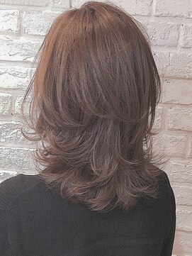 ムネ ラ モード ルジュール(MENER LA MODE re'jouir) highlight × lavender ash