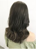 《'ekolu横山》艶髪シークレットハイライト×オリーブアッシュ