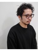 無造作グランジパーマ　常田風