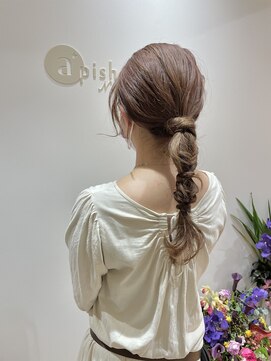 アピッシュ(apish 並木通り) 周りと差がつく♪【パーティヘアアレンジ】