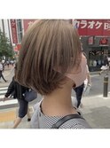 【W-ワット-原宿店】透け感ミルクティーシアーベージュ♪