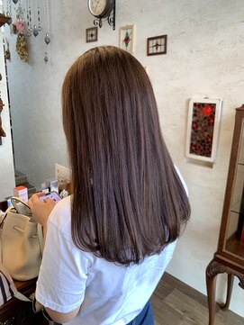 フェイバー 警固店(FAVOR) モーヴブラウン/パーソナルカラー診断/オージュア/縮毛矯正