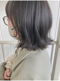 オリーブベージュ カーキベージュ 外ハネボブ