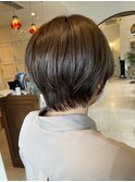 乾かすだけで決まる！ショートヘア
