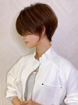 ロンド ストラーダ 心斎橋(Lond strada)&nbsp;ショート×ハイライト白髪ぼかし×シルキーベージュ[心斎橋]