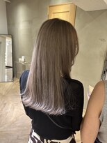 ローレン(LOREN)&nbsp;グレージュカラーミルクティーカラーインナーカラーダブルカラー