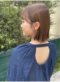 ボブ/ロブ/切りっぱなし/前髪/顔周りカット/銀座一丁目
