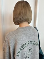 パーク 福岡天神西通り店(parc)&nbsp;ぷつっとボブワンレンボブハイトーンボブ