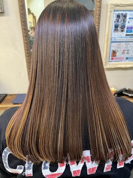 ベレッタ 枚方店(veretta.) サラサラストレート30代/40代／50代（田村良平）/髪質改善/艶髪