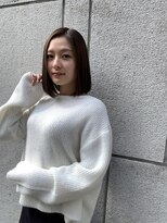 ジエクト アイロ(The Ect ilo)&nbsp;伸ばしかけの方オススメヘイリーボブ♪シルバーベージュ前髪なし