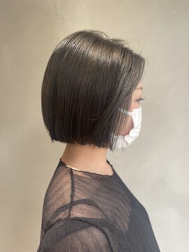 ニュートン(NEWTON) 【NEWTON×川島】ミニボブ×ダメージレスなダブルカラー