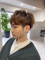 フラッグヘア 新宮店(Flag HAIR)&nbsp;メンズパーマツイストパーマツイストスパイラルパーマ刈り上げ