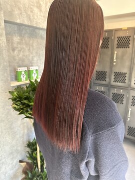 ダリー 菊水店(Dali) レッドブラウン・レッドカラー・暖色カラー・艶髪