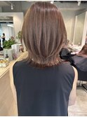 軽めレイヤーボブ レイヤーカット くびれヘア　くびれボブ