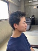 スパイキーショート/ジェットモヒカン/ショートバング/men's