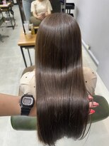 ヘアーアンドビューティーザ エフ(Hair Beauty the F)&nbsp;＊艶髪_髪質改善カラー_アッシュブラウン_m110