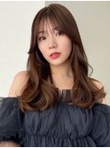 イメチェン/フェミニンロング/似合わせカット/美髪/ワイドバング