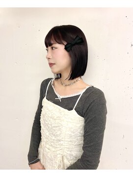 ノットイコール(not equal) bob × deep red