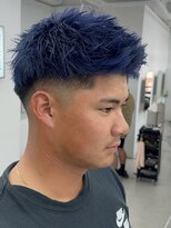 メンズデザインカラーネイビーブルー