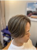 ナチュラルハンサムショート