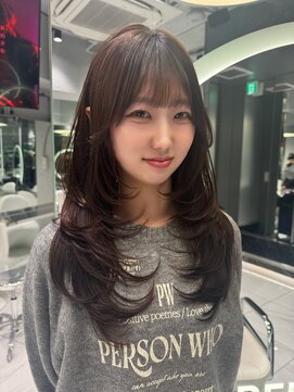 レディアル 渋谷(REDEAL) 韓国ヘア/ブリーチ/暖色カラー/ワンホン【レイヤー/渋谷】