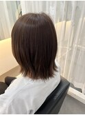 インナーで軽やか外ハネスタイル